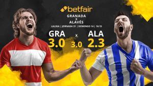 Granada CF vs. Deportivo Alavés: horario, TV, estadísticas, clasificación y pronósticos