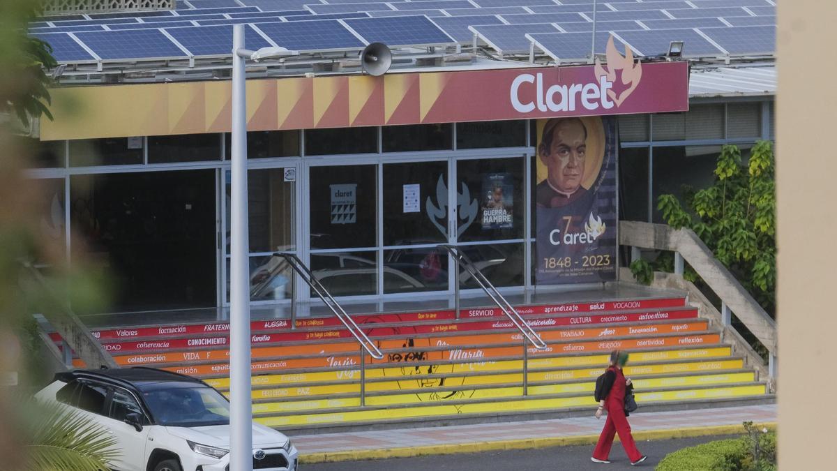 El colegio Claret.