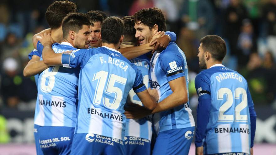 El Málaga CF espera volver a celebrar goles y victorias tras un mes donde no ha perdido, pero le ha costado ganar.