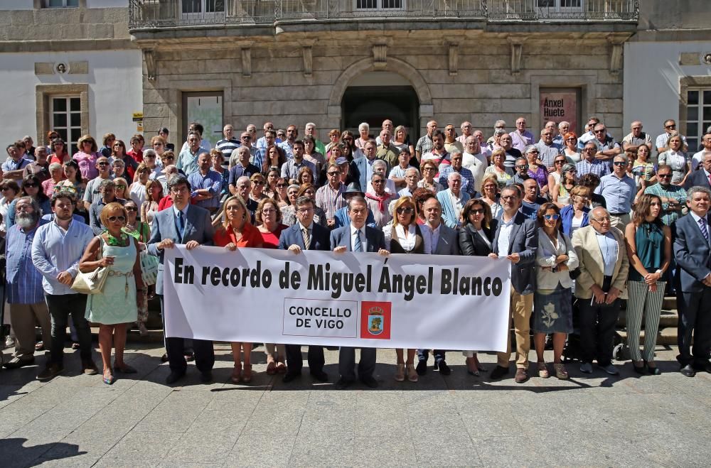 Homenaje a Miguel Ángel Blanco en Vigo