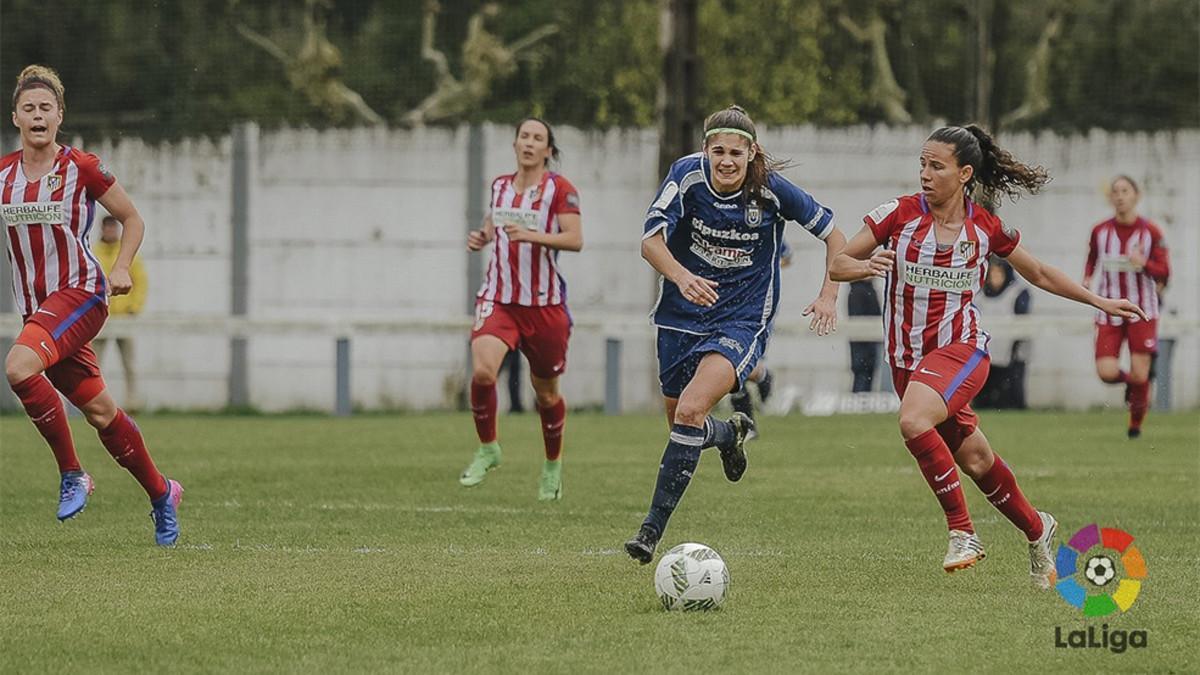 El Atlético goleó en el campo del Oiartzun