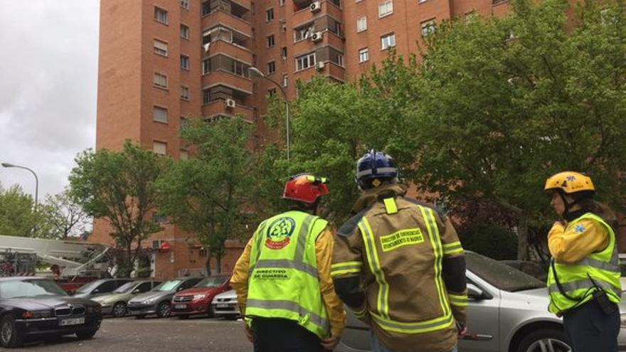 Varios heridos tras una explosión en un piso de Vallecas