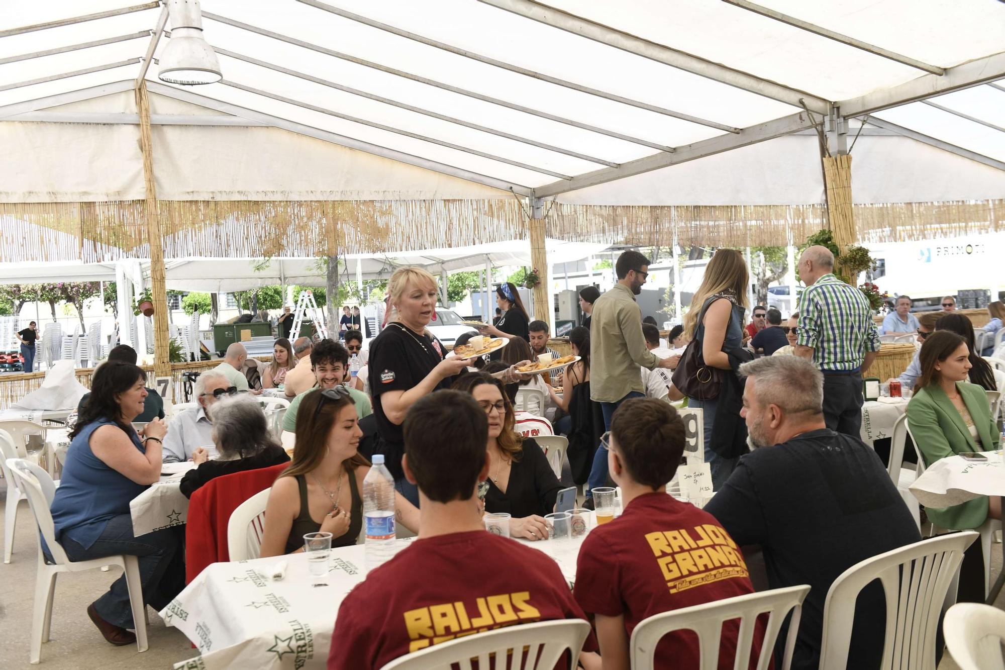 Así ha sido el acto de clausura de las barracas de las Fiestas de Primavera de Murcia 2025.