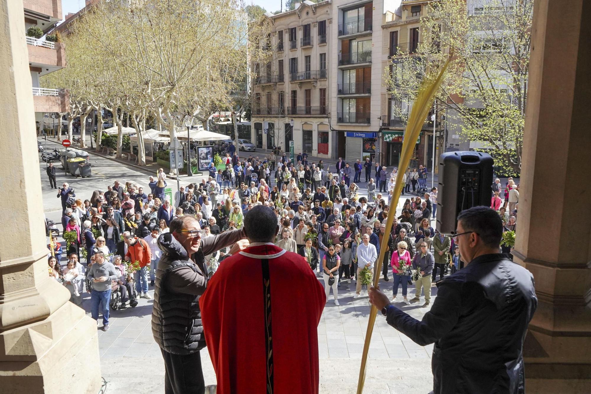 Imatges de la benedicció de Rams a Manresa