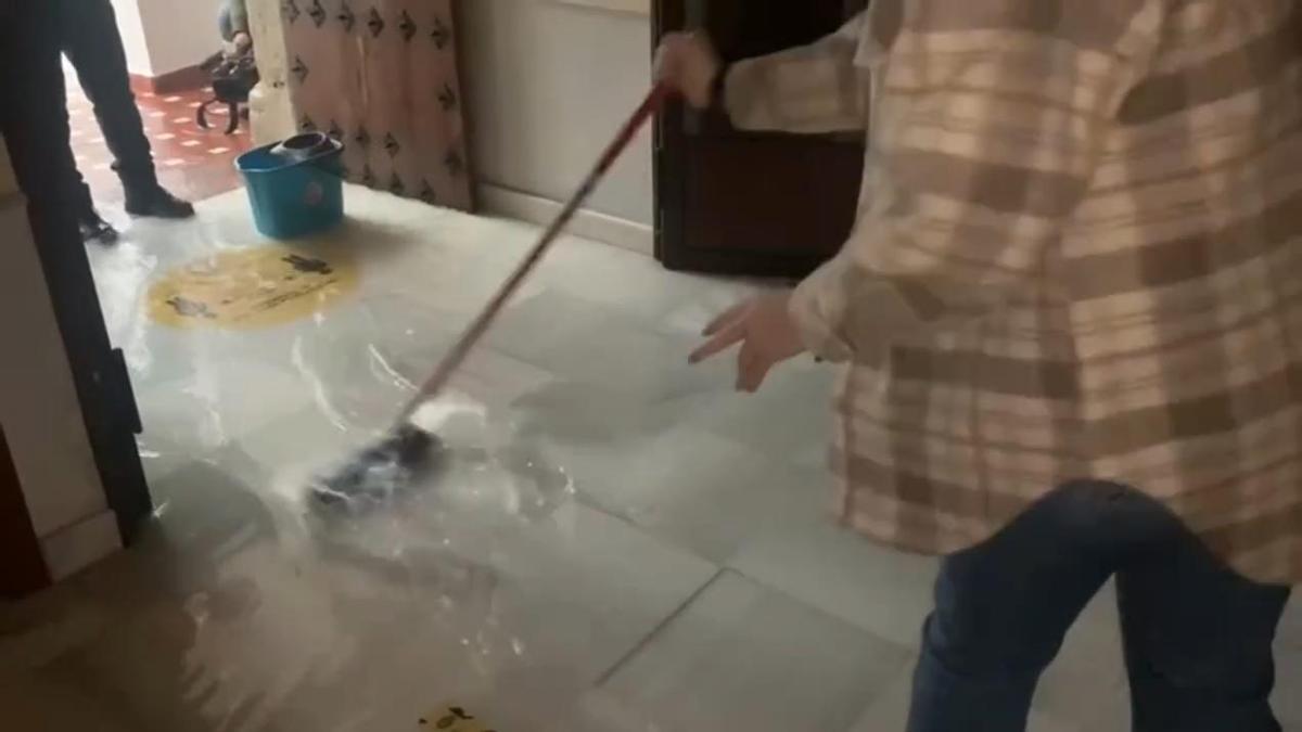 Vídeo | Las lluvias hacen brotar el agua de las paredes en Grazalema