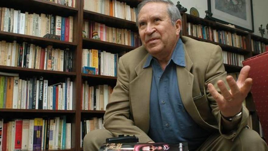 El escritor mexicano Homero Aridjis.