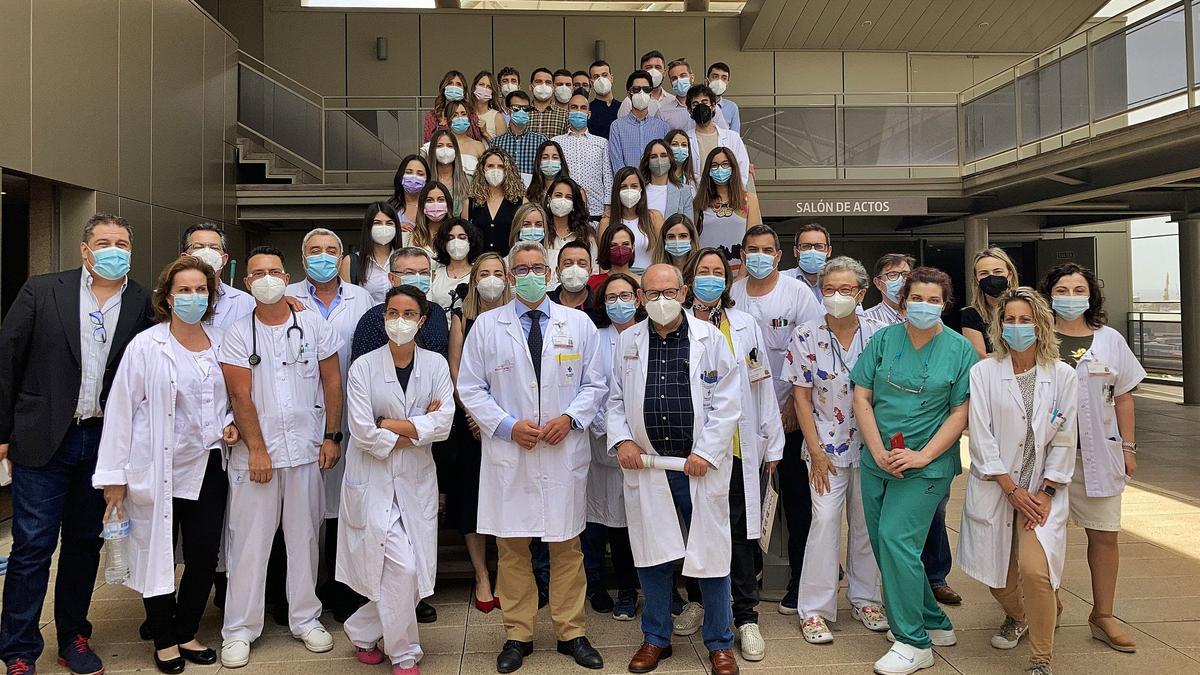 El Hospital Santa Lucía despide a los residentes que han hecho frente a la  pandemia - La Opinión de Murcia