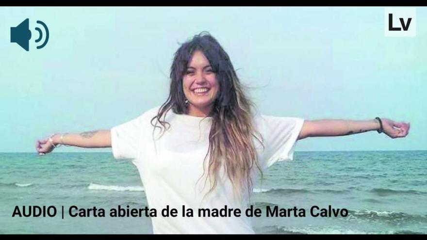 Carta abierta de la madre de Marta Calvo