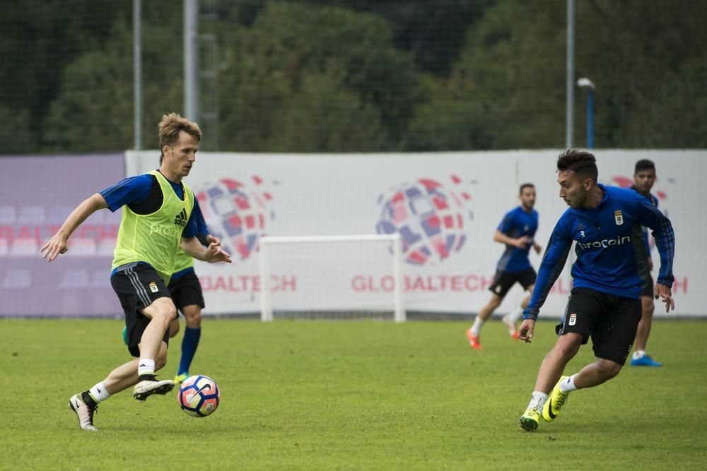 Entrenamiento del Real Oviedo