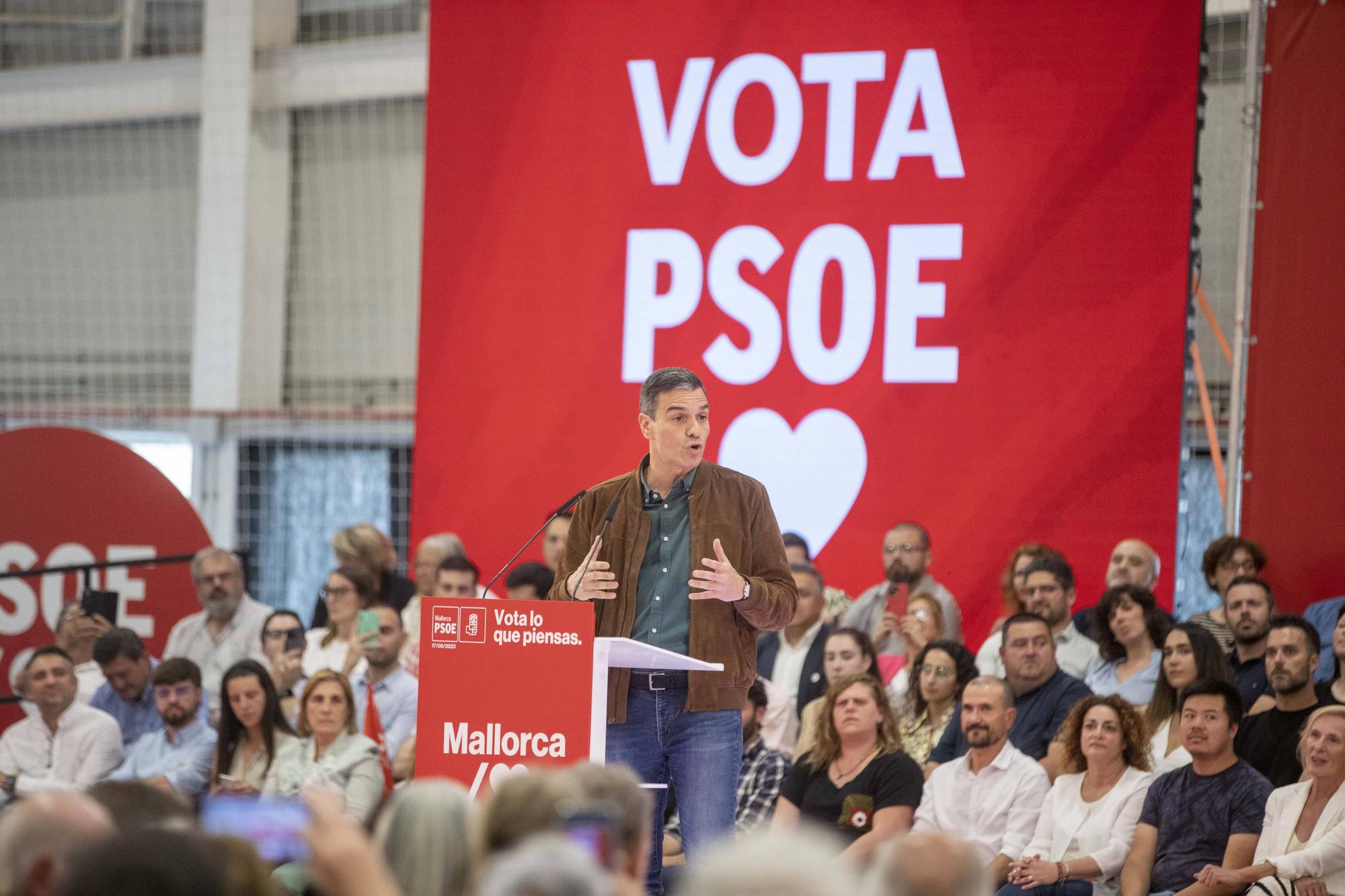 Las Fotos del Mitin de Pedro Sánchez en Mallorca