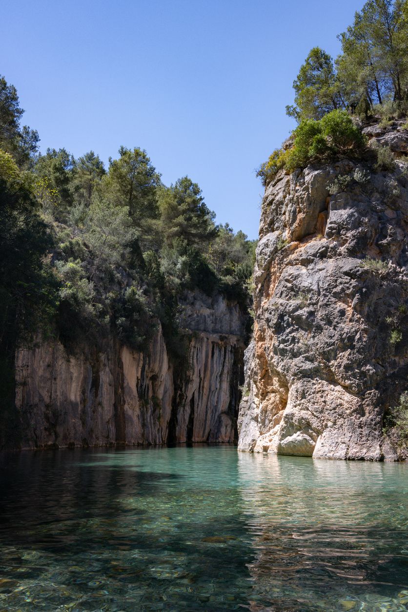 Fuente de los Baños en Montanejos, Castellón