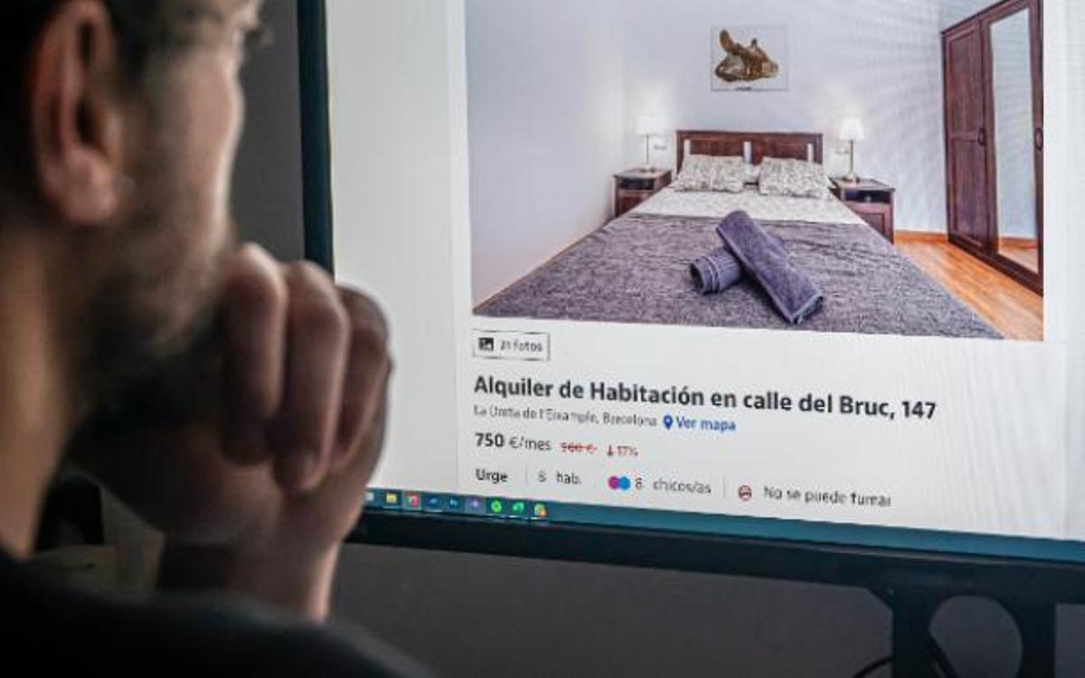 Los jóvenes disparan al alquiler online