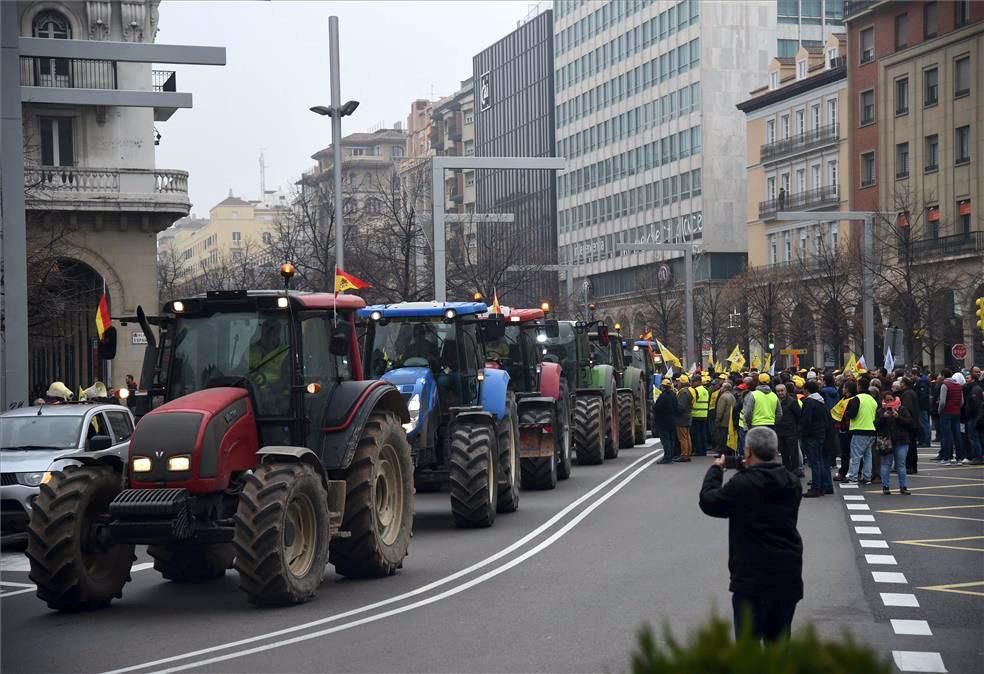 La Tractorada toma Zaragoza