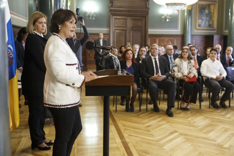 23.04.18 Las Palmas de Gran Canaria. Acto de toma de posesión de la nueva presidenta de la ZEC, Jimena Delgado-Taramona Hernández. Delegación del Gobierno de Canarias.  Foto Quique Curbelo  | 23/04/2018 | Fotógrafo: Quique Curbelo