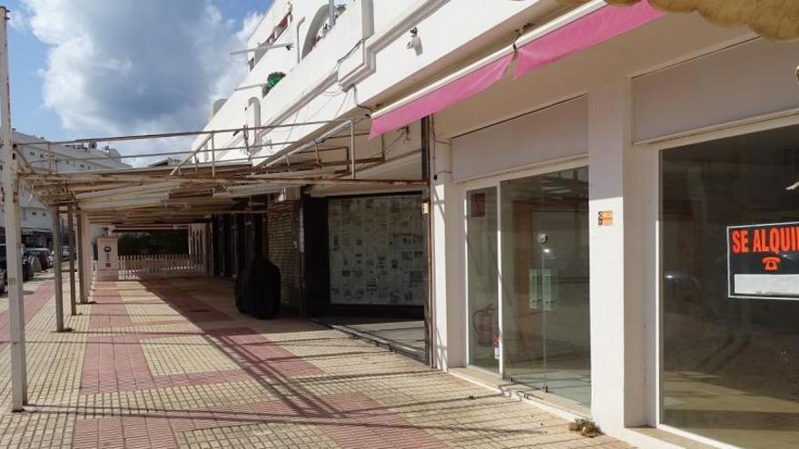 Comercios cerrados en Ibiza