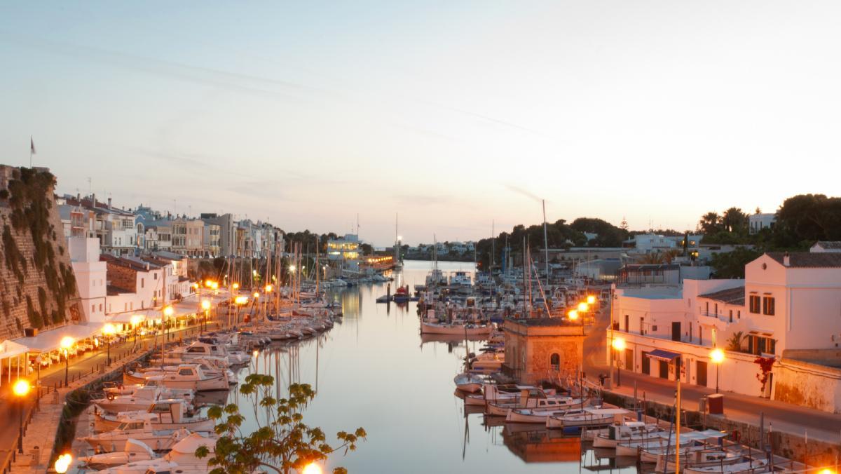 Puerto de la Ciutadella, Menorca.