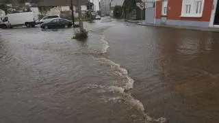 Las intensas lluvias provocan más de un centenar de incidencias en A Coruña
