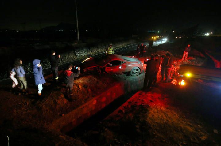 Accidente de Arturo Vidal con su Ferrari