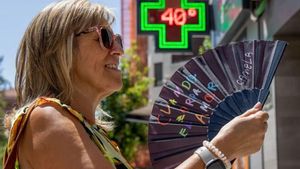 Ola de calor en Madrid