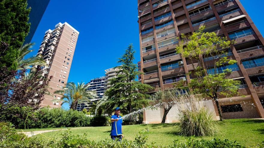 Benidorm extenderá una red de agua reutilizada para que los vecinos rieguen sus jardines