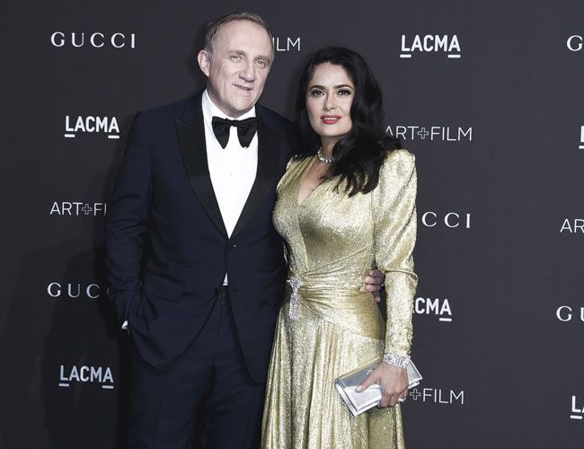 Salma Hayek y su marido François-Henri Pinault