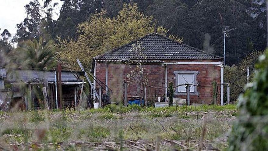 La vivienda donde falleció la octogenaria.