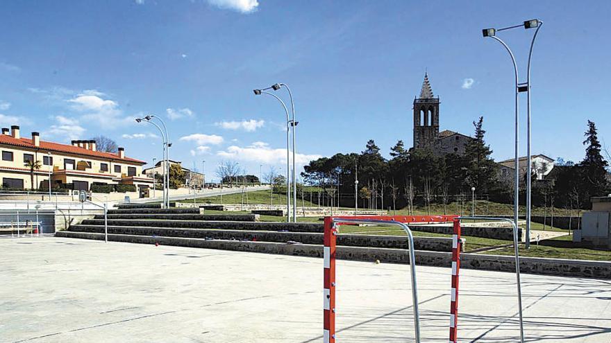 Vista d&#039;una zona del poble d&#039;aiguaviva