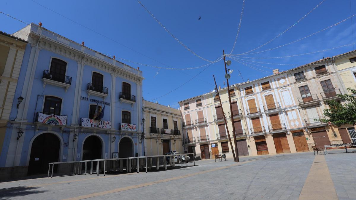 El Ayuntamiento de Chelva, en una imagen de archivo