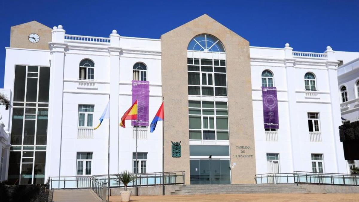Fachada del Cabildo de Lanzarote, archivo.