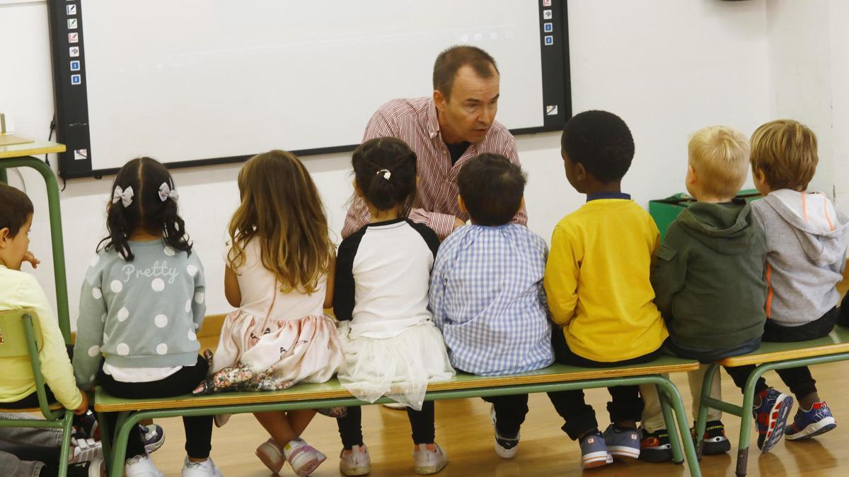 Imagen de archivo de una escuela infantil.