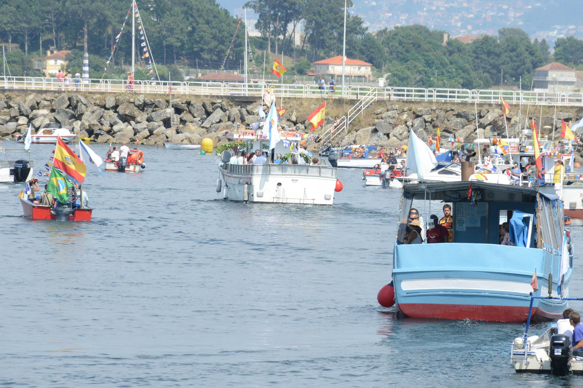 Las celebraciones de la Virgen de Carmen en Cangas