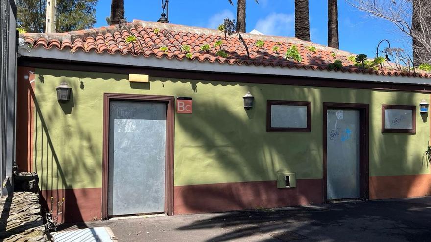 El inmueble que albergaba la cafetería del parque de La Constitución.