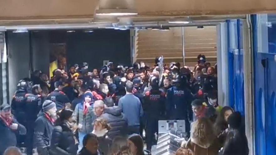 S'activa un dispositiu especial policial pel Baxi Manresa-Aris de Salònica