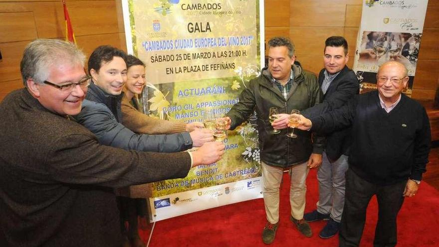 Presentación de la gala, que tendrá lugar el 25 de marzo. // Iñaki Abella