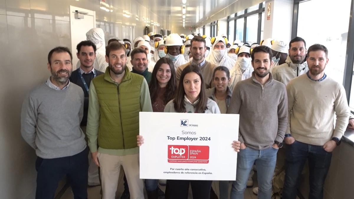 Vall Companys ha revalidado por cuarto año consecutivo el certificado Top Employer.