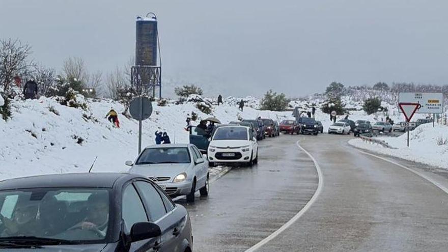 Éxodo de turistas de &#039;nieve&#039; de Valencia a Castellón y sanciones a imprudentes