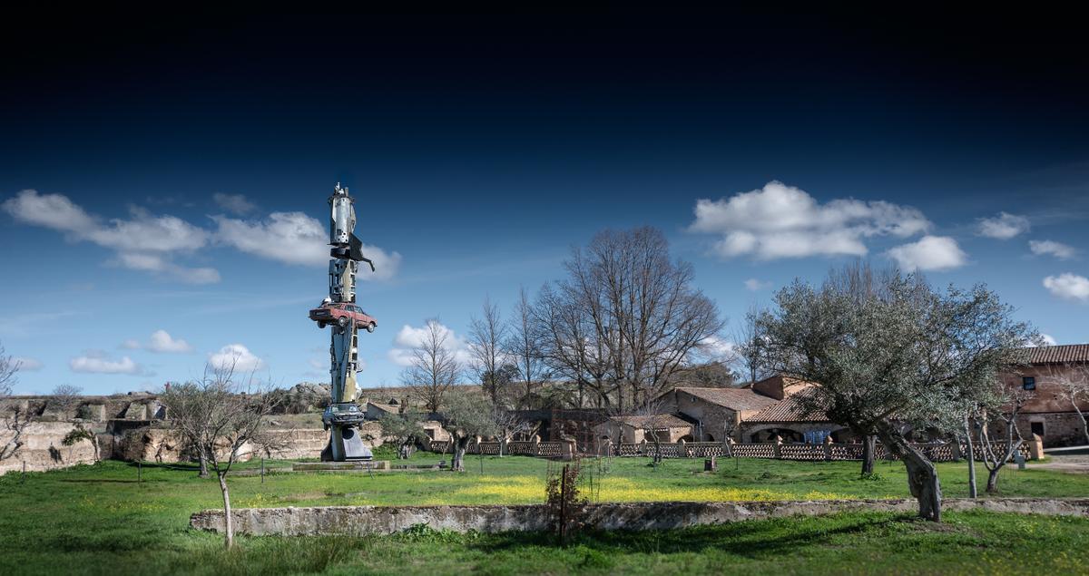 Exterior del Museo Vostell Malpartida.