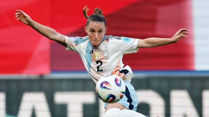 Ona Batlle en el último partido de la Selección ante Bélgica