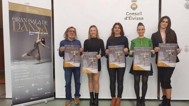 Presentación de la Gran Gala de Danza, ayer en el Consell de Eivissa | CIE