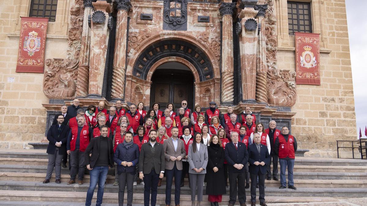 Presentación de los Voluntarios del Año Jubilar