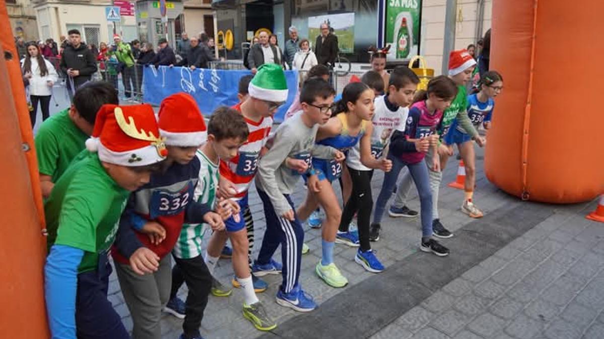 Una de las pruebas juveniles