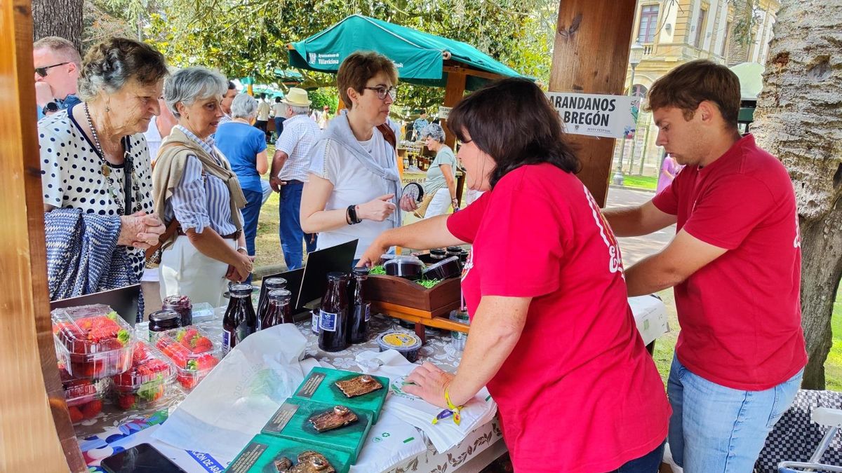Un stand del festival.