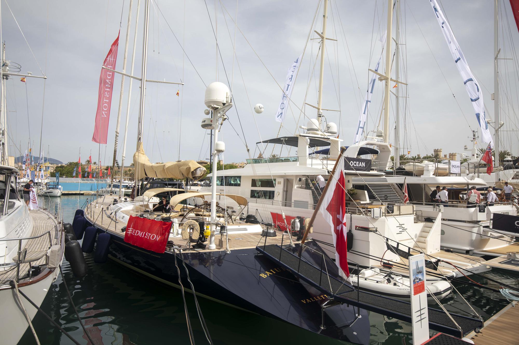 Las imágenes de la Palma International Boat Show, abierta hasta el domingo en el Moll Vell
