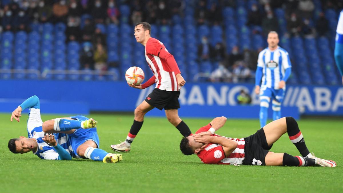 El Dépor empata en Riazor con el Bilbao Athletic