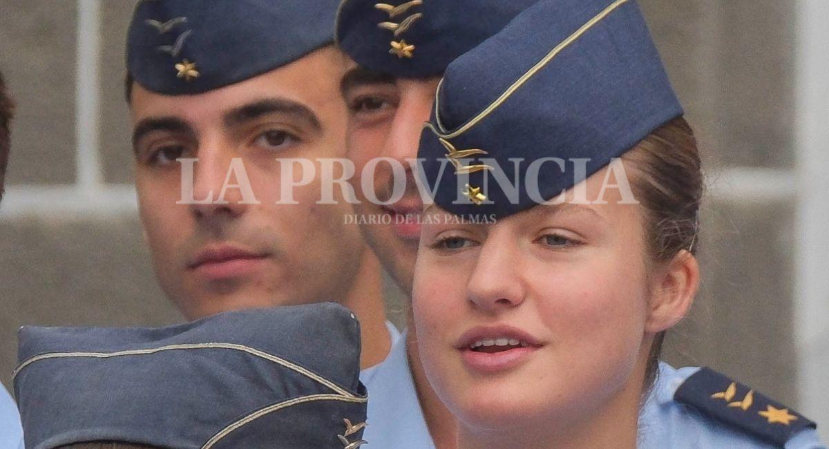 Fin de curso militar de la princesa Leonor en Gran Canaria, en imágenes