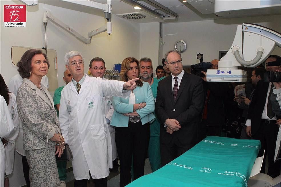 Fotogalería: La Reina Doña Sofía inaugura el acto central del 40º aniversario del Hospital Reina Sofía