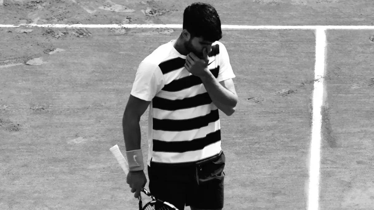 Alcaraz se queda sin RG