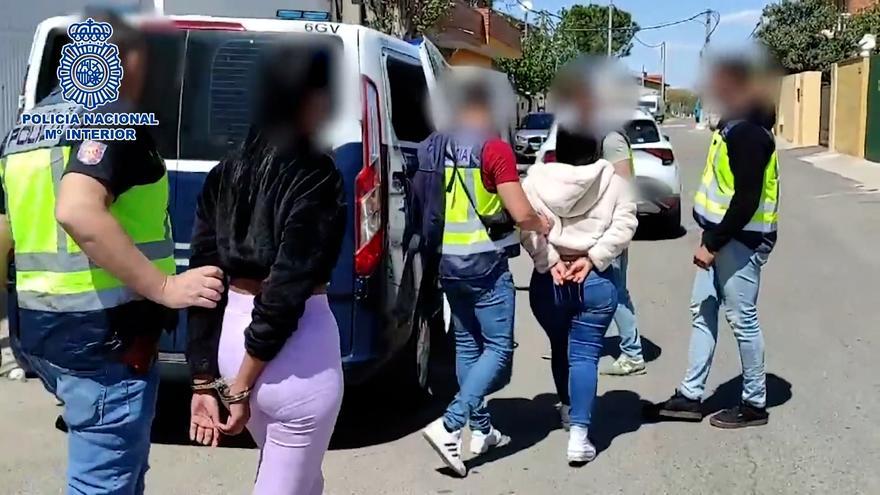 Liberadas 12 mujeres en dos operaciones policiales contra la explotación sexual y al tráfico de drogas en Madrid