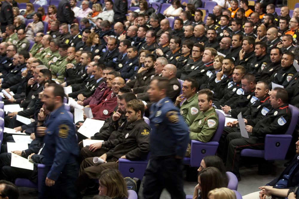 Entrega de condecoraciones en el Palacio de Congresos