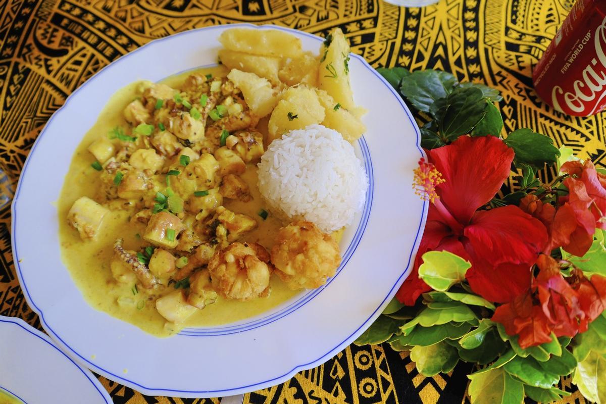 Restaurante local Eurl Hinako nui en Nuku Hiva.